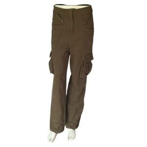 SER.O.YA Olive Green Utility Cargo Pants Size S